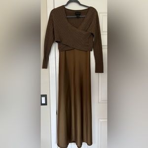 House of Harlow 1960 Sweater + Slip Set